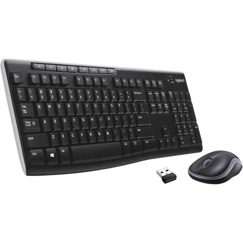 Logitech MK240 Nano 79-Key Wireless Keyboard W/Mouse - eBuy UAE